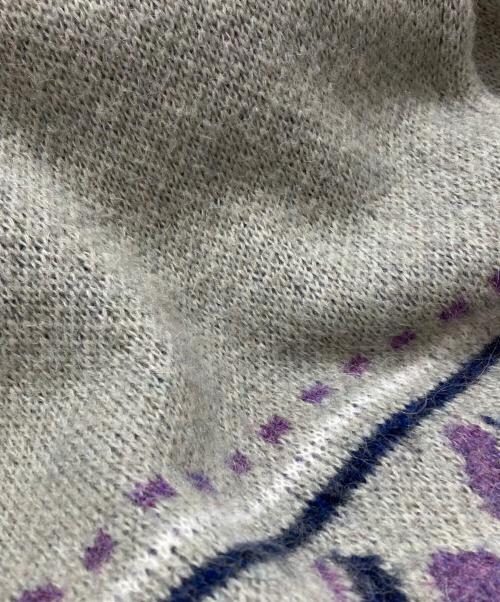 APPLE BUTTER STORE（アップルバターストア）APPLE BUTTER STORE COMFORTABLE REASON (コンフォータブルリーズン) 別注Floating Modern Cardigan/フローティングモダンカーディガン グレー サイズ: L/XLの古着・服飾アイテム