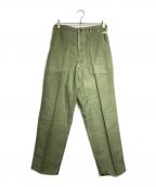 US ARMYユーエスアーミー）の古着「50'sコットンサテンベイカーパンツ/Cotton Sateen Baker Pants」｜オリーブ