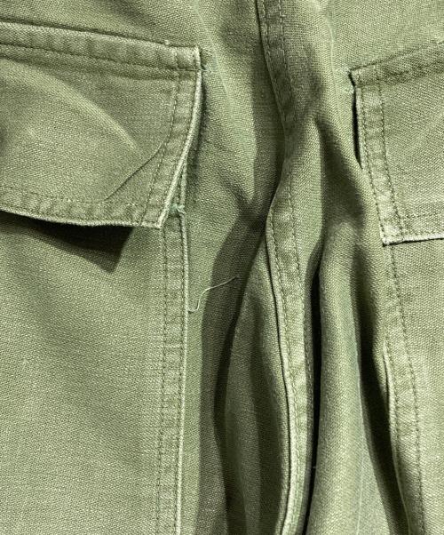 US ARMY（ユーエスアーミー）US ARMY (ユーエスアーミー) 50'sコットンサテンベイカーパンツ/Cotton Sateen Baker Pants オリーブ サイズ:不明の古着・服飾アイテム