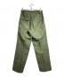 US ARMY (ユーエスアーミー) 50'sコットンサテンベイカーパンツ/Cotton Sateen Baker Pants オリーブ サイズ:不明：16000円