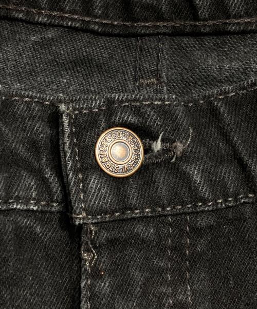 LEVI'S（リーバイス）LEVI'S (リーバイス) USA製ブラックデニムパンツ ブラック サイズ:91cm(W36)の古着・服飾アイテム