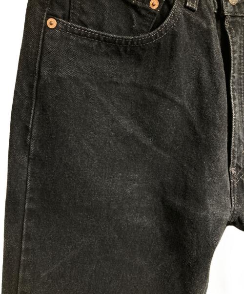 LEVI'S（リーバイス）LEVI'S (リーバイス) USA製ブラックデニムパンツ ブラック サイズ:91cm(W36)の古着・服飾アイテム