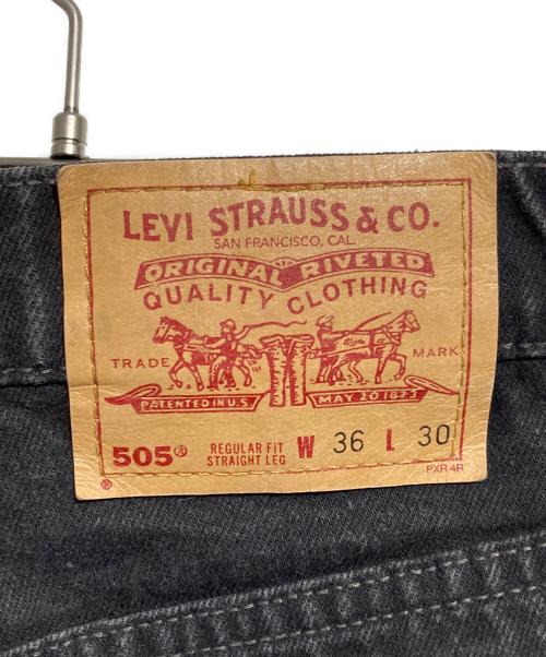 LEVI'S（リーバイス）LEVI'S (リーバイス) USA製ブラックデニムパンツ ブラック サイズ:91cm(W36)の古着・服飾アイテム