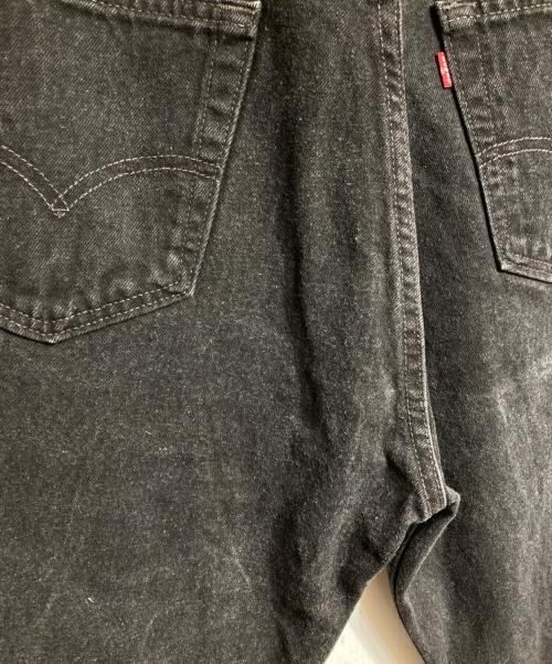 LEVI'S（リーバイス）LEVI'S (リーバイス) USA製ブラックデニムパンツ ブラック サイズ:91cm(W36)の古着・服飾アイテム