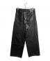 LAD MUSICIAN (ラッドミュージシャン) 12oz COATING DENIM STRAIGHT PANTS/12オンス コーティングデニム ストレートパンツ ブラック サイズ:44：20000円
