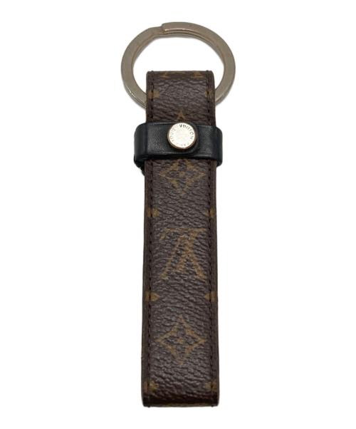 LOUIS VUITTON（ルイ ヴィトン）LOUIS VUITTON (ルイ ヴィトン) Key Holder LV Dragonne/LVドラゴンヌ ブラウン×ブラックの古着・服飾アイテム