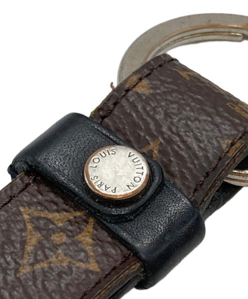 LOUIS VUITTON（ルイ ヴィトン）LOUIS VUITTON (ルイ ヴィトン) Key Holder LV Dragonne/LVドラゴンヌ ブラウン×ブラックの古着・服飾アイテム