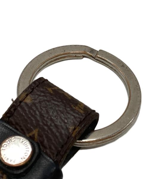 LOUIS VUITTON（ルイ ヴィトン）LOUIS VUITTON (ルイ ヴィトン) Key Holder LV Dragonne/LVドラゴンヌ ブラウン×ブラックの古着・服飾アイテム