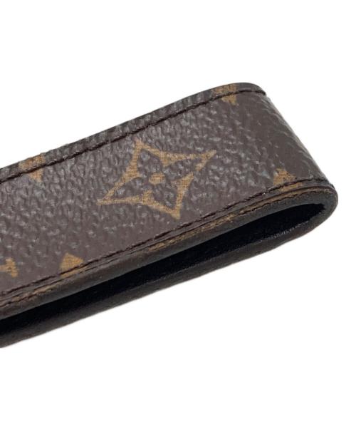 LOUIS VUITTON（ルイ ヴィトン）LOUIS VUITTON (ルイ ヴィトン) Key Holder LV Dragonne/LVドラゴンヌ ブラウン×ブラックの古着・服飾アイテム