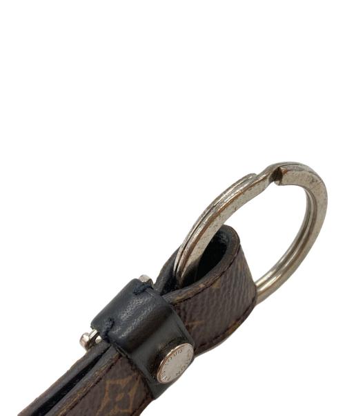 LOUIS VUITTON（ルイ ヴィトン）LOUIS VUITTON (ルイ ヴィトン) Key Holder LV Dragonne/LVドラゴンヌ ブラウン×ブラックの古着・服飾アイテム