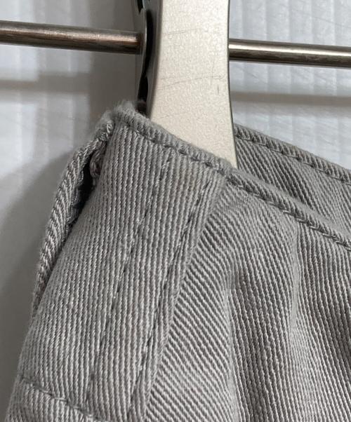 beautiful people（ビューティフルピープル）beautiful people (ビューティフルピープル) double-end chino cloth cargo skirt/ダブルエンド チノクロス カーゴスカート グレー サイズ:36の古着・服飾アイテム