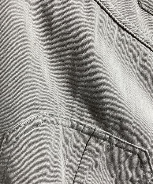 beautiful people（ビューティフルピープル）beautiful people (ビューティフルピープル) double-end chino cloth cargo skirt/ダブルエンド チノクロス カーゴスカート グレー サイズ:36の古着・服飾アイテム
