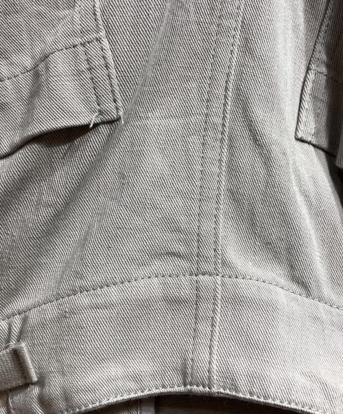 beautiful people（ビューティフルピープル）beautiful people (ビューティフルピープル) double-end chino cloth cargo skirt/ダブルエンド チノクロス カーゴスカート グレー サイズ:36の古着・服飾アイテム