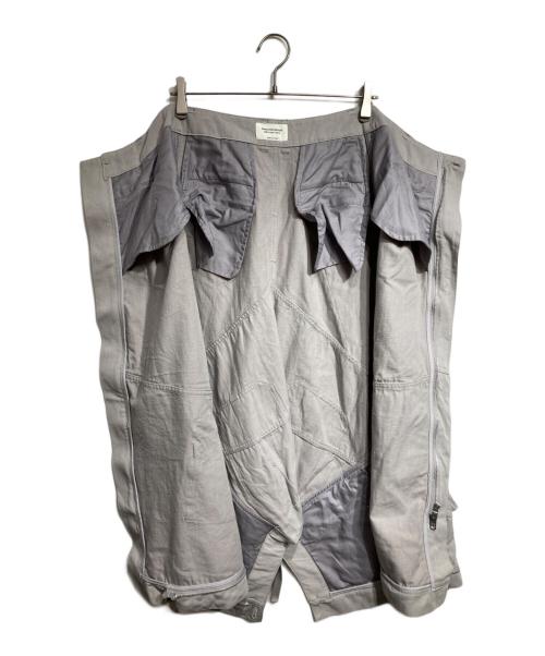 beautiful people（ビューティフルピープル）beautiful people (ビューティフルピープル) double-end chino cloth cargo skirt/ダブルエンド チノクロス カーゴスカート グレー サイズ:36の古着・服飾アイテム