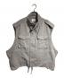 beautiful people（ビューティフルピープル）の古着「double-end british chino cloth vest/ダブルエンドの英国製チノクロスベスト」｜グレー