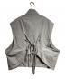 beautiful people (ビューティフルピープル) double-end british chino cloth vest/ダブルエンドの英国製チノクロスベスト グレー サイズ:36：20000円