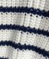 中古・古着 sacai (サカイ) ボリュームボーダーニット/Oversized Striped Sweater ネイビー×ホワイト サイズ:1：22000円