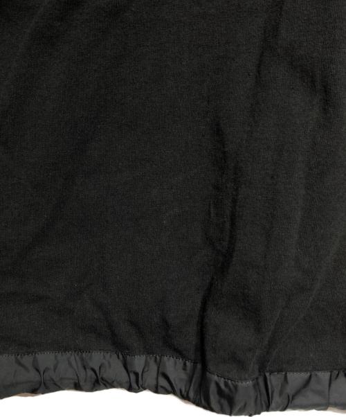 sacai（サカイ）sacai (サカイ) ドローコードクロップドTシャツ/Drawstring Crop Tee ブラック サイズ:1の古着・服飾アイテム
