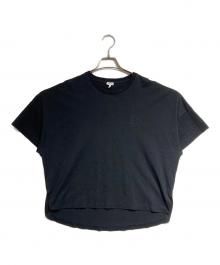 LOEWE（ロエベ）の古着「アナグラムクロップド丈Tシャツ/Anagram Cropped T-shirt 」｜ブラック