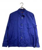 CABANキャバン）の古着「コットンブロード オーバーサイズシャツ / Cotton broadcloth oversized shirt」｜ネイビー