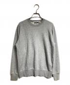 CDGシーディージー）の古着「バックロゴプリントスウェット / Back logo print sweatshirt」｜グレー