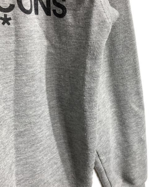 CDG（シーディージー）CDG (シーディージー) バックロゴプリントスウェット / Back logo print sweatshirt グレー サイズ:Sの古着・服飾アイテム