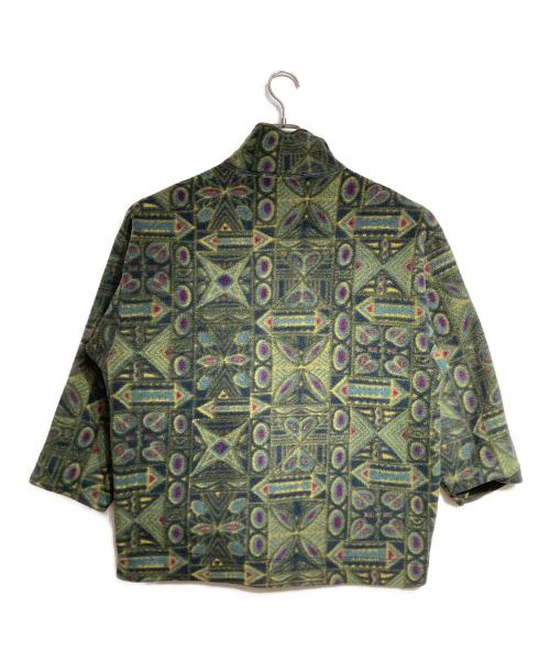 Patagonia（パタゴニア）Patagonia (パタゴニア) Printed Lightweight Synchilla Sweater/プリンテッドライトウェイトシンチラセーター グリーン サイズ:Lの古着・服飾アイテム