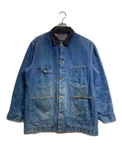 Sears（シアーズ）Sears (シアーズ) ブランケットライナーデニムカバーオール/denim coveralls インディゴ サイズ:不明の古着・服飾アイテム