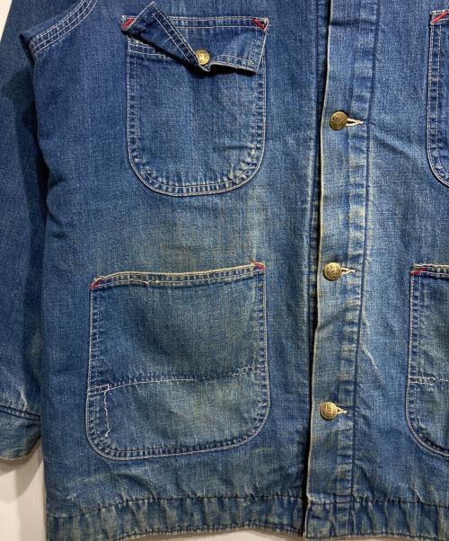 Sears（シアーズ）Sears (シアーズ) ブランケットライナーデニムカバーオール/denim coveralls インディゴ サイズ:不明の古着・服飾アイテム