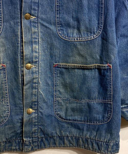 Sears（シアーズ）Sears (シアーズ) ブランケットライナーデニムカバーオール/denim coveralls インディゴ サイズ:不明の古着・服飾アイテム