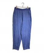house of lotusハウスオブロータス）の古着「ベルベットパンツ/velvet pants」｜ブルー