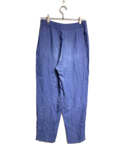 house of lotus（ハウスオブロータス）HOUSE OF LOTUS (ハウスオブロータス) ベルベットパンツ/velvet pants ブルー サイズ:Ｍの古着・服飾アイテム