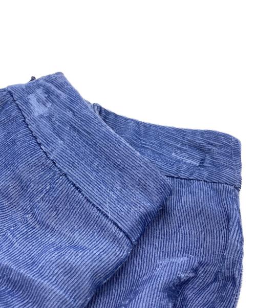 house of lotus（ハウスオブロータス）HOUSE OF LOTUS (ハウスオブロータス) ベルベットパンツ/velvet pants ブルー サイズ:Ｍの古着・服飾アイテム