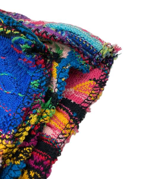 Coogi（クージー）Coogi (クージー) 3Dコラージュニット/Collage knitwear マルチカラー サイズ:Sの古着・服飾アイテム