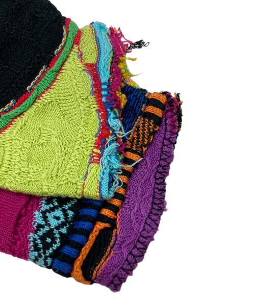Coogi（クージー）Coogi (クージー) 3Dコラージュニット/Collage knitwear マルチカラー サイズ:Sの古着・服飾アイテム