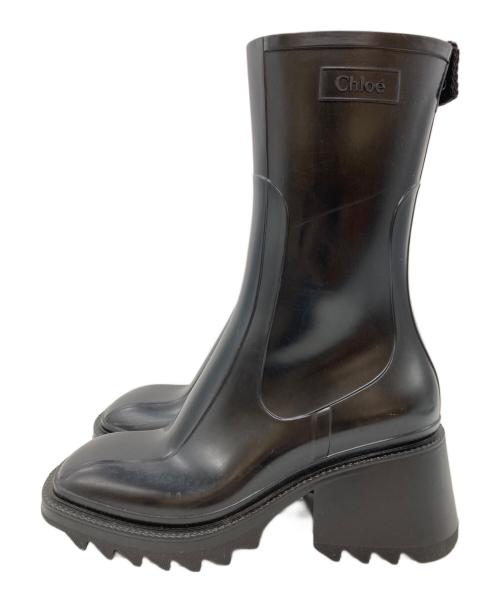 Chloe（クロエ）Chloe (クロエ) betty boots/ベティブーツ ブラック サイズ:36の古着・服飾アイテム