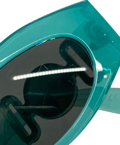VERSACE（ヴェルサーチェ）VERSACE (ヴェルサーチェ) メデューサモチーフサングラス/Medusa motif sunglasses ブルー サイズ:SIZE 51□18-140の古着・服飾アイテム