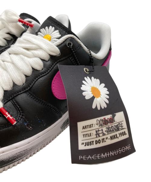 NIKE（ナイキ）NIKE (ナイキ) PEACEMINUSONE (ピースマイナスワン) Air Force 1 Low '07 Para-Noise 3.0/エアフォース1 パラノイズ  ブラック サイズ:26の古着・服飾アイテム