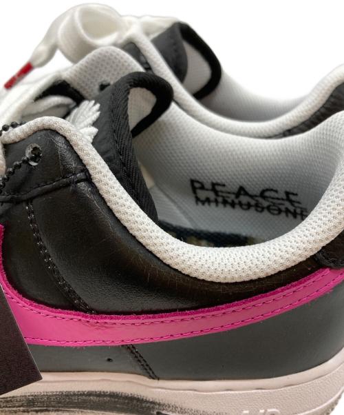 NIKE（ナイキ）NIKE (ナイキ) PEACEMINUSONE (ピースマイナスワン) Air Force 1 Low '07 Para-Noise 3.0/エアフォース1 パラノイズ  ブラック サイズ:26の古着・服飾アイテム