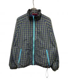 SUPREME（シュプリーム）の古着「25FW Plaid Track Jacket」｜ネイビー×グリーン