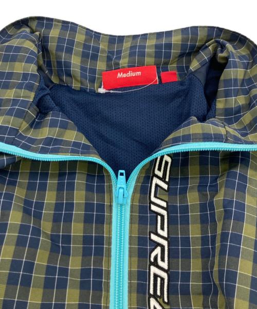 SUPREME（シュプリーム）Supreme (シュプリーム) 25FW Plaid Track Jacket ネイビー×グリーン サイズ:Mの古着・服飾アイテム