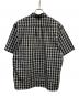 Supreme (シュプリーム) Mini Plaid S/S Shirt ブラック×グレー サイズ:M：17000円