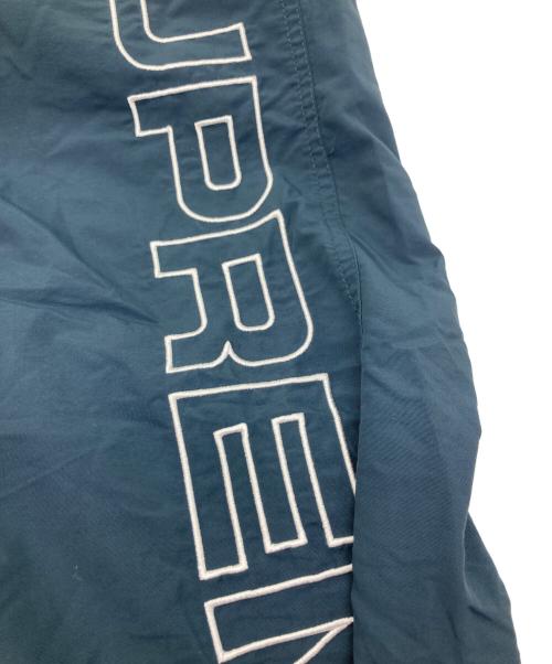 SUPREME（シュプリーム）SUPREME (シュプリーム) Spellout Embroidered Track Pant ブルー サイズ:Lの古着・服飾アイテム