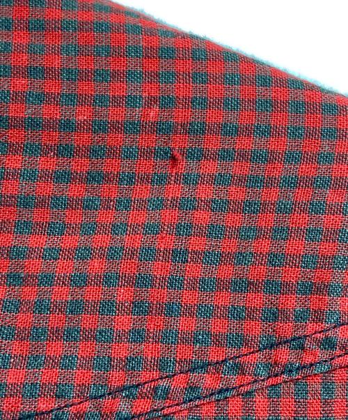 ROEBUCKS（ローバックス）ROEBUCKS (ローバックス) ウエスタンチャックシャツ/western check shirt レッド サイズ:不明の古着・服飾アイテム