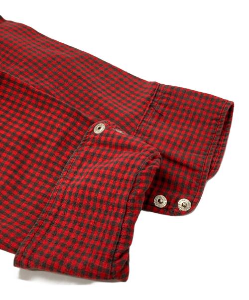 ROEBUCKS（ローバックス）ROEBUCKS (ローバックス) ウエスタンチャックシャツ/western check shirt レッド サイズ:不明の古着・服飾アイテム