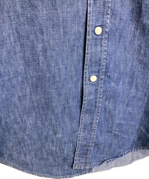 ROEBUCKS（ローバックス）ROEBUCKS (ローバックス) デニムウエスタンシャツ/Denim Western Shirt インディゴ サイズ:不明の古着・服飾アイテム