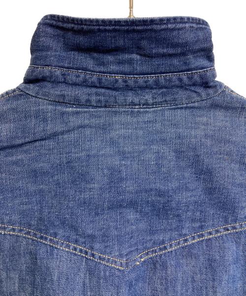 ROEBUCKS（ローバックス）ROEBUCKS (ローバックス) デニムウエスタンシャツ/Denim Western Shirt インディゴ サイズ:不明の古着・服飾アイテム