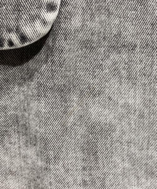 BLACK COMME des GARCONS（ブラックコムデギャルソン）BLACK COMME des GARCONS (ブラックコムデギャルソン) ケミカルウォッシュ4ボタンテーラードジャケット/Tailored Jacket グレー サイズ:Lの古着・服飾アイテム