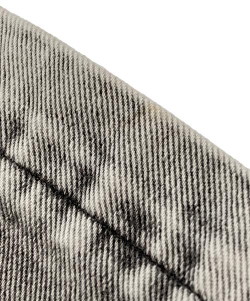 BLACK COMME des GARCONS（ブラックコムデギャルソン）BLACK COMME des GARCONS (ブラックコムデギャルソン) ケミカルウォッシュ4ボタンテーラードジャケット/Tailored Jacket グレー サイズ:Lの古着・服飾アイテム