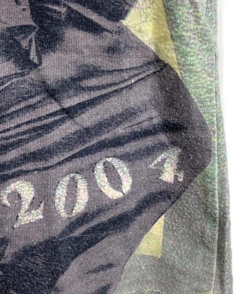 JOHN GALLIANO（ジョンガリアーノ）JOHN GALLIANO (ジョンガリアーノ) 転写プリントTシャツ/Transfer print T-shirt グリーン×イエロー サイズ:Sの古着・服飾アイテム